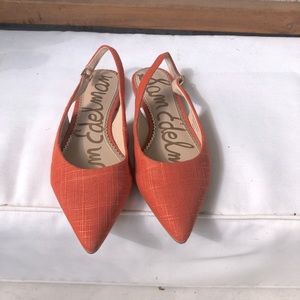 Sam Edelman sling back flat
